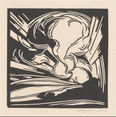 Nuages et rayons de soleil au-dessus d