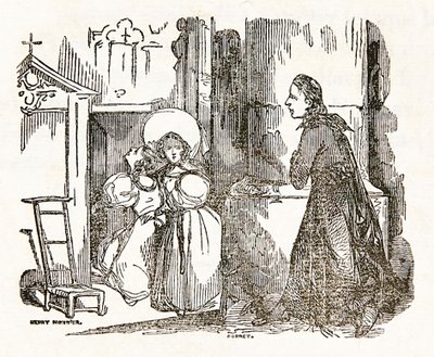 Le Rouge et le Noir de Stendhal (Marie-Henri Beyle) page de titre du Livre 1 - Henri Joseph Dubouchet