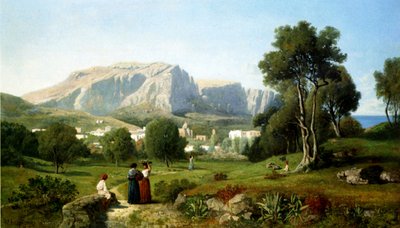 Capri - Henri Joseph Harpignies
