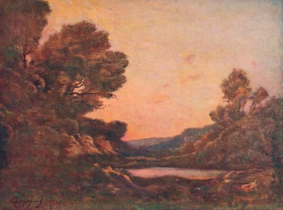 Coucher de soleil, 1907 - Henri Joseph Harpignies