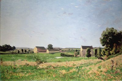 Paysage à Saulce, Yonne - Henri Joseph Harpignies