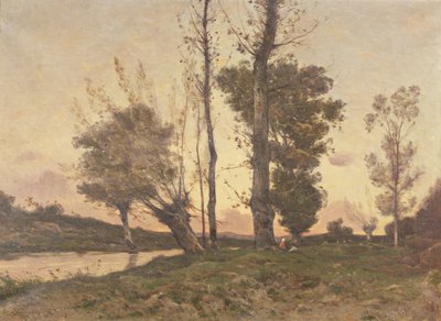 Paysage avec un ruisseau - Henri Joseph Harpignies