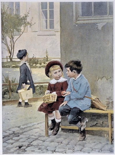 Libre-échange - dans "Le Figaro Illustré", mai 1901 - Henri Jules Jean Geoffroy