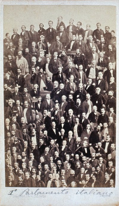 LE PREMIER PARLEMENT ITALIEN 1861 - Henri Le Lieure
