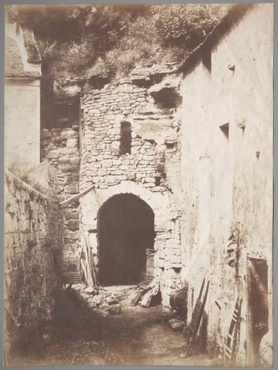 Derrière la Ferme Troglodyte - Henri Le Secq