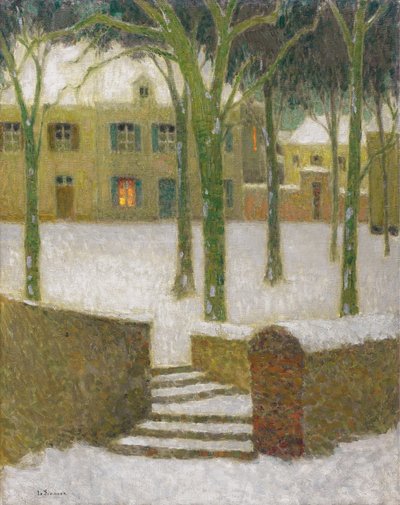 Un endroit à Nemours - Henri Le Sidaner