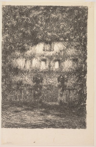 La maison au clair de lune - Henri Le Sidaner