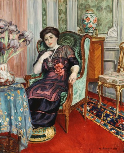 Femme assise dans un fauteuil, 1911 - Henri Lebasque