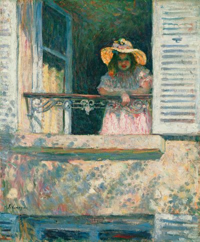 Fillette à la fenêtre, c.1903-1904 - Henri Lebasque