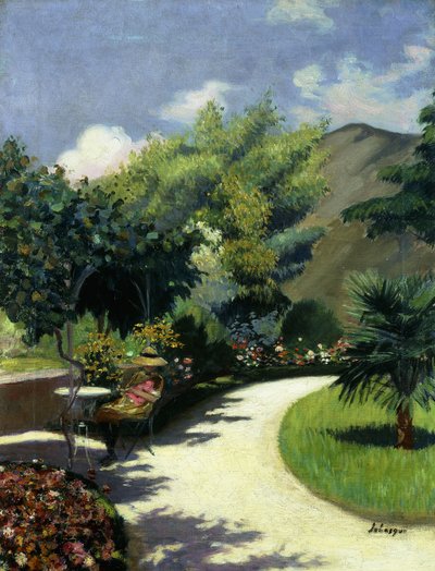 Fillette au Jardin, Le Pradet, vers 1925 - Henri Lebasque