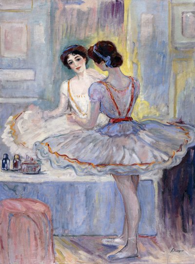 Mademoiselle Zambelli dans sa Loge - Henri Lebasque