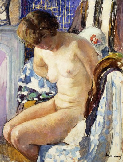 Nu assis - Henri Lebasque