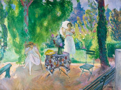 Deux Femmes dans un Jardin en Été - Henri Lebasque