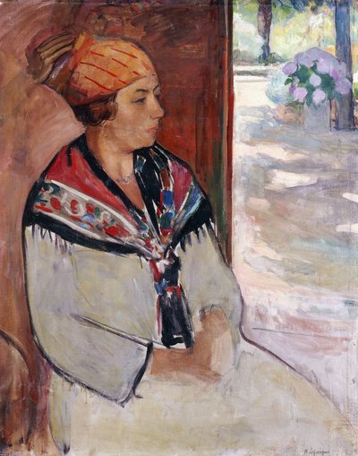 Femme au madras à Préfailles, 1922 - Henri Lebasque