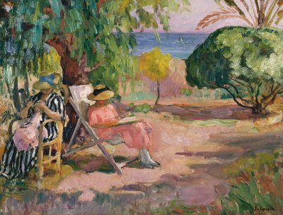Femmes cousant - Henri Lebasque