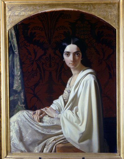 Marquise Cristina Trivulzio, princesse de Belgiojoso - Henri Lehmann