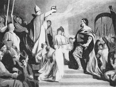 Le Couronnement de Charlemagne - Henri Leopold (after) Levy