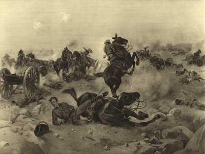 Bataille de Colenso, 1899 (gravure) - Henri Louis Dupray