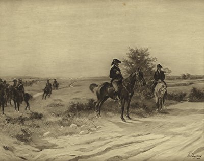 Bataille de Waterloo, 1815 (gravure) - Henri Louis Dupray