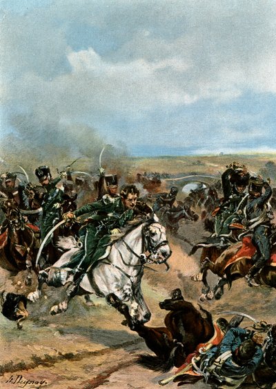 Héroïsme des officiers du 20e chasseurs - Henri Louis Dupray