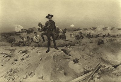 Siège de Mafeking, 1900 (gravure) - Henri Louis Dupray