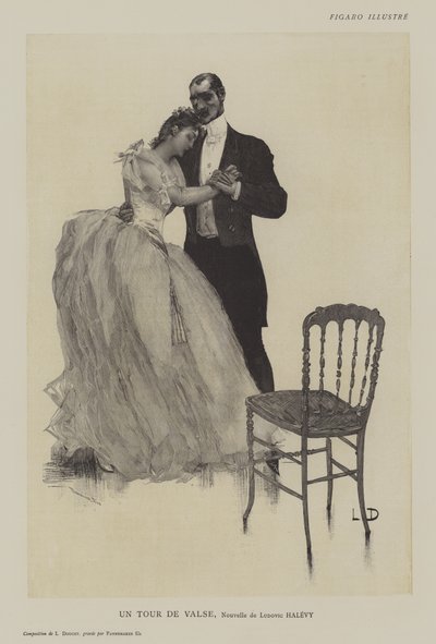 Un Tour de Valse, nouvelle de Ludovic Halévy - Henri Lucien Doucet