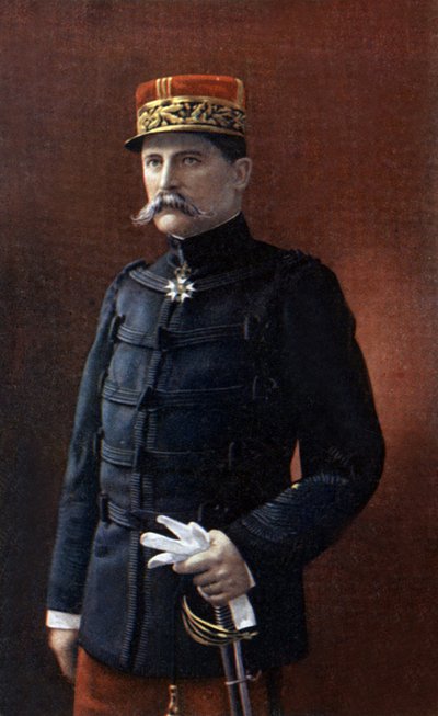 Général Auguste Hirschauer, général pendant la Première Guerre mondiale, photo de Henri Manuel - Henri Manuel