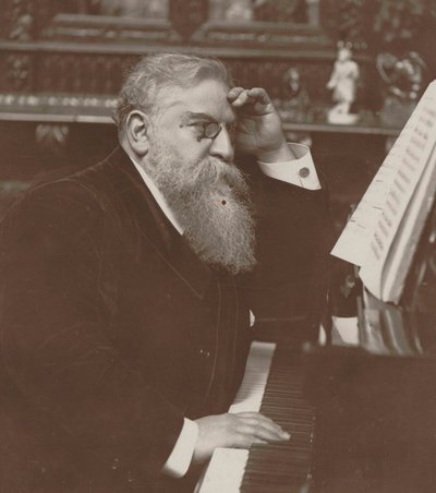 Portrait du compositeur Raoul Pugno 1852-1914, vers 1910 - Henri Manuel