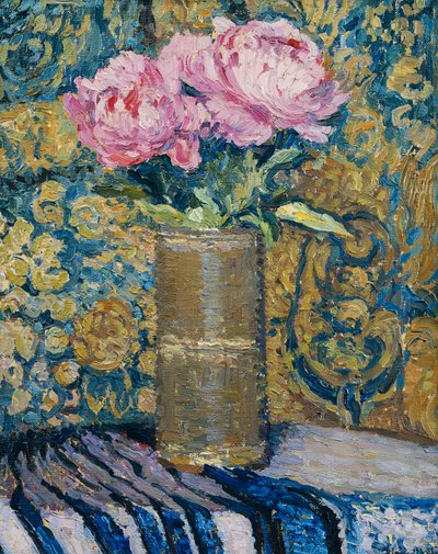 Le Bouquet de pivoines - Henri Martin
