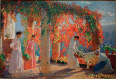 La pergola à Marquayrol - Henri Martin
