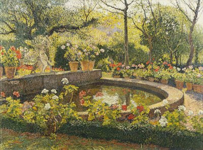 Le Bassin à Marquarol - Henri Martin