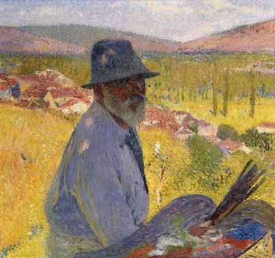 Autoportrait à La Bastide-du-Vert, 1905 - Henri Martin