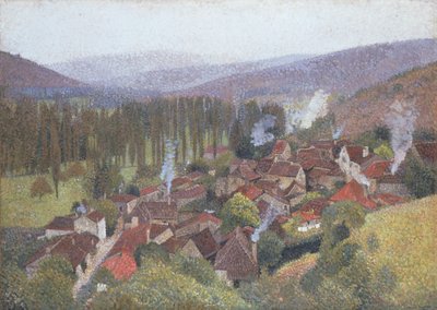 Vue de la terrasse de Marquayrol, Labastide du Vert, 1935 - Henri Martin