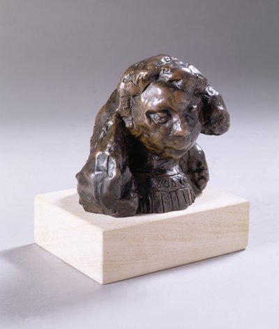 Buste de Fillette (Marguerite), vers 1905-06 (bronze à patine brune) - Henri Matisse