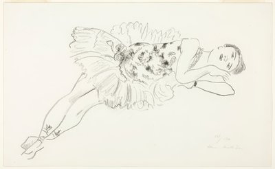 Danseuse couchée, extrait de Ten Dancers - Henri Matisse