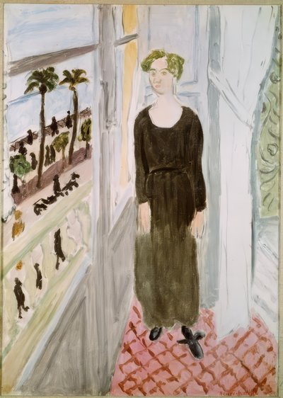 Femme à la fenêtre, Nice - Henri Matisse