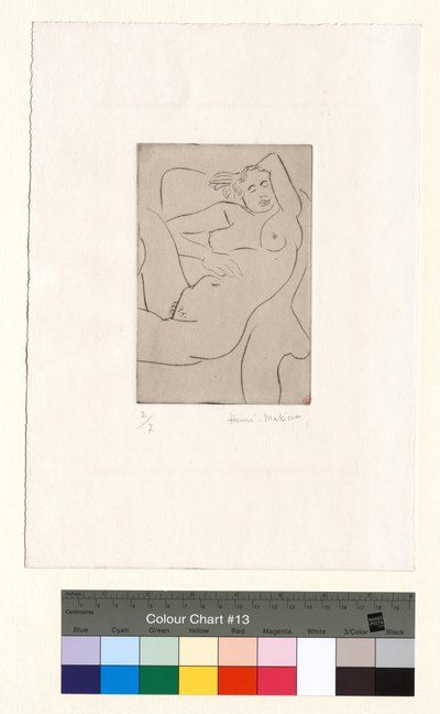 Figure endormie - Henri Matisse