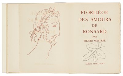 Florilège des Amours de Ronsard - Henri Matisse