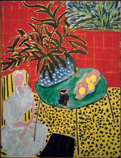 Intérieur avec fougères noires - Henri Matisse