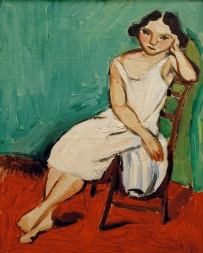 Jeune fille assise - Henri Matisse