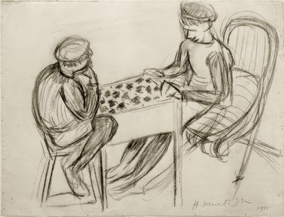 Les joueurs de dames - Henri Matisse