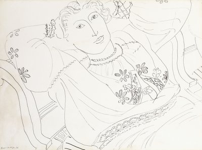 Lydia dans un chemisier roumain - Henri Matisse