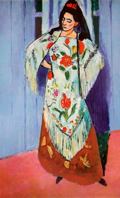 Madame Matisse avec le châle de Manille - Henri Matisse