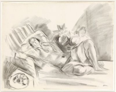 Odalisque avec magnolias - Henri Matisse