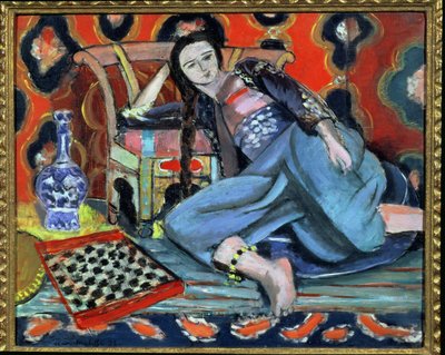 Odalisque avec une chaise turque - Henri Matisse