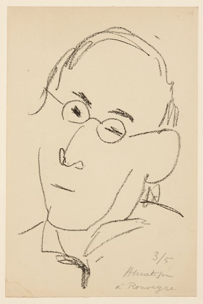 Portrait of Paul Léautaud - Henri Matisse