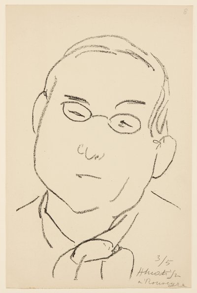 Portrait of Paul Léautaud - Henri Matisse