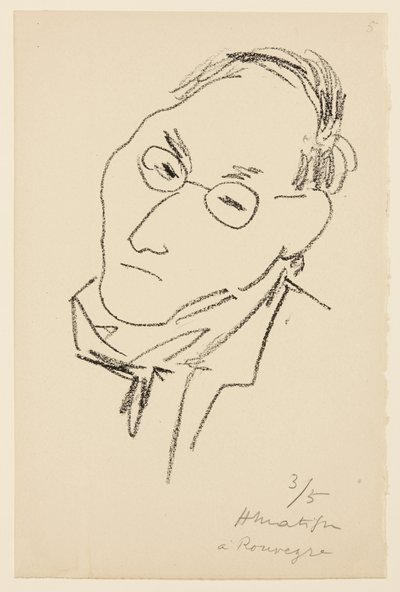 Portrait of Paul Léautaud - Henri Matisse