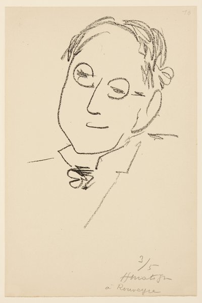 Portrait of Paul Léautaud - Henri Matisse
