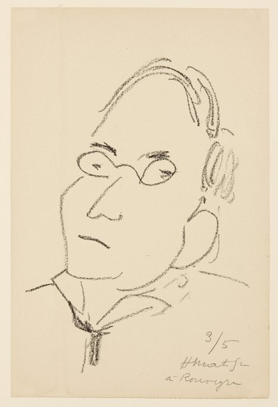 Portrait of Paul Léautaud - Henri Matisse